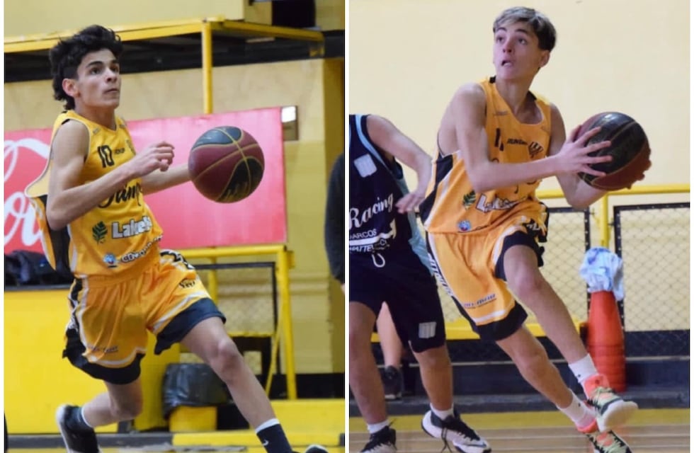 Básquet: Mateo y Lionel Gómez Lepez, puntaltenses en Final Nacional U - 15 con Olimpo