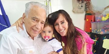 A sus 86 años, la actividad de riesgo que realizó Alberto Cormillot con su hijo Emilio