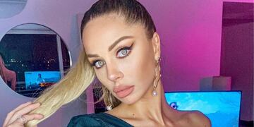 Romina Malaspina posó sin ropa frente al espejo y prendió fuego Instagram