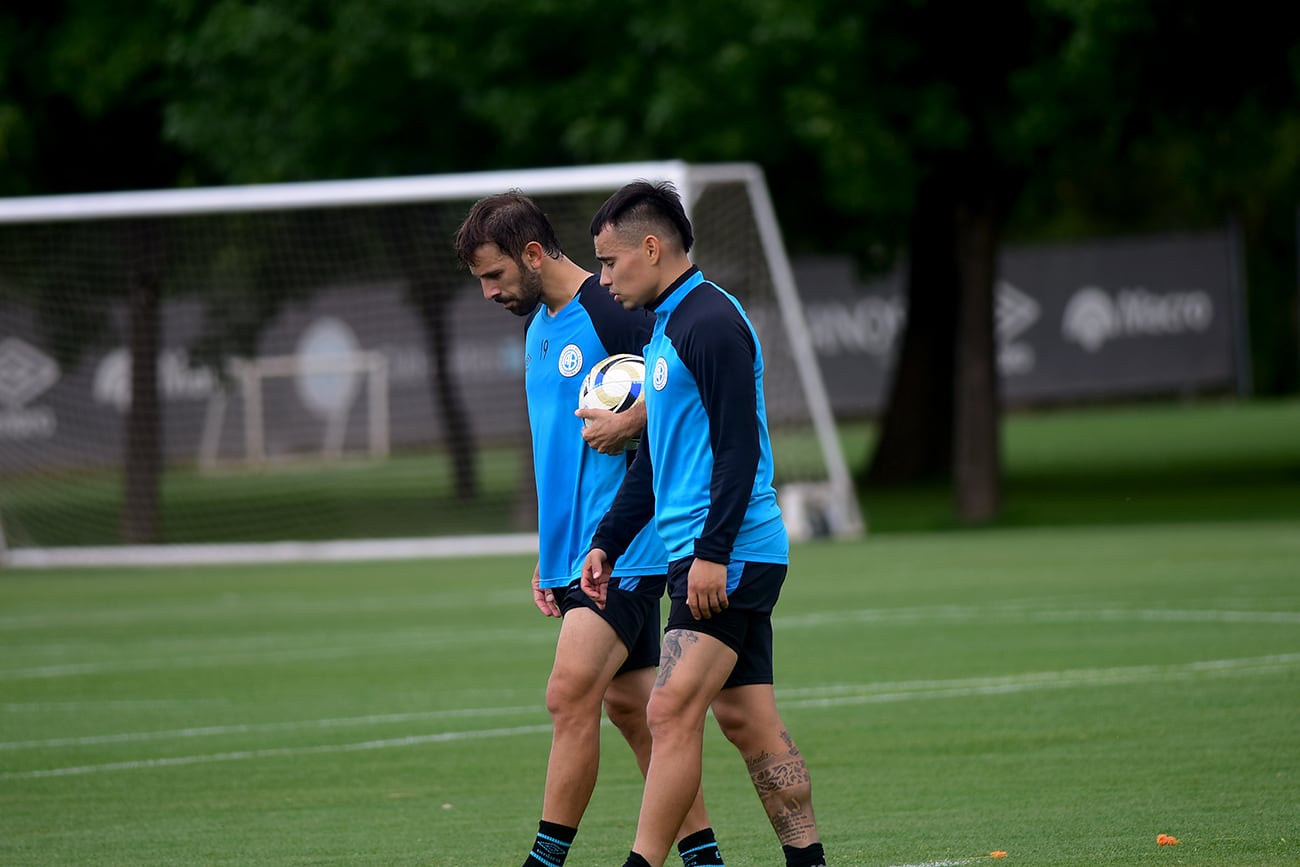 Belgrano entrenó para enfrentar a Unión de Santa Fe en el último partido del Torneo Clausura 2025. (Pedro Castillo / La Voz)