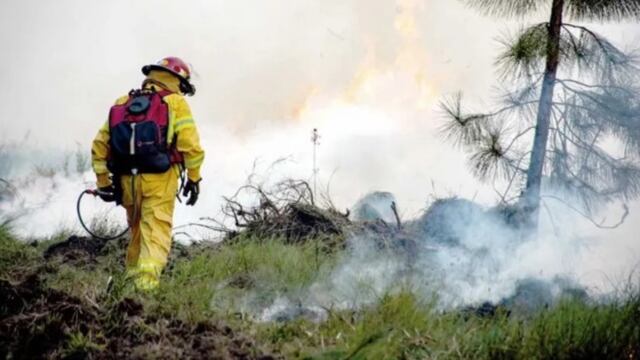 Corrientes entró en alerta amarilla por los incendios.