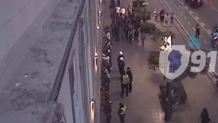 Los 16 chicos fueron detenidos en el centro de Córdoba capital