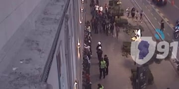 Los 16 chicos fueron detenidos en el centro de Córdoba capital