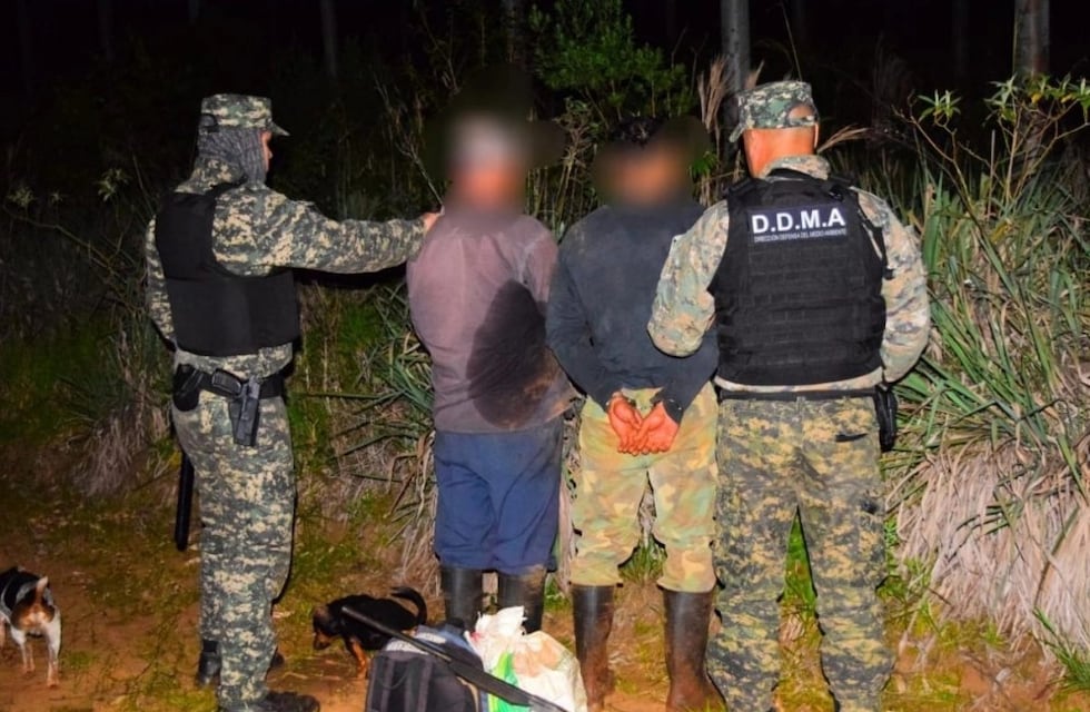 Cazadores furtivos detenidos y elementos de caza secuestrados en Puerto Libertad y Posadas