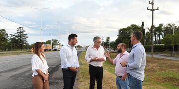 Comenzaron a colocar luces LED en el tramo urbano de la Variante Rafaela