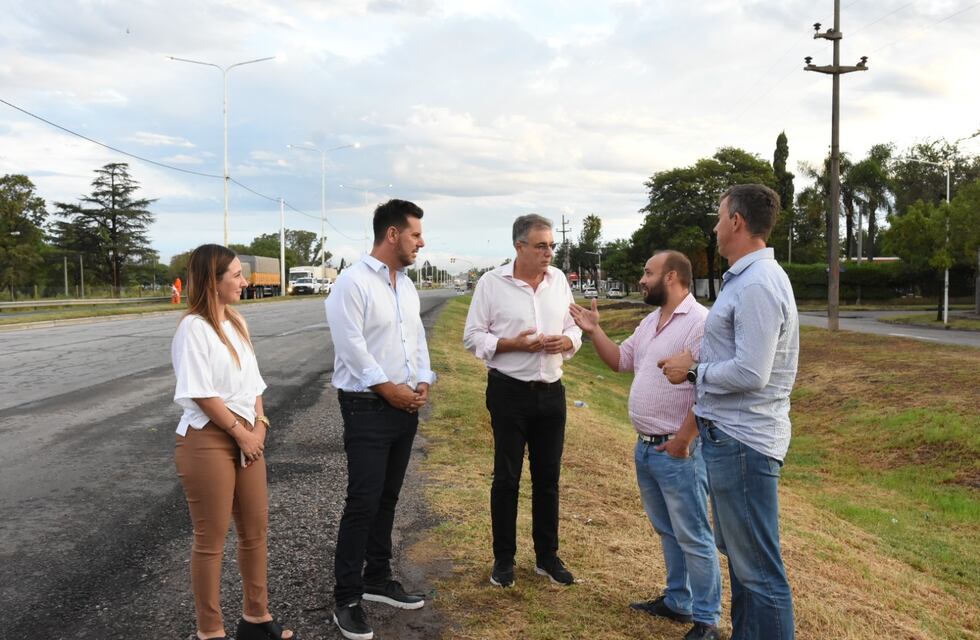 Instalan luces Led en el tramo urbano de la Autopista de la Ruta 34