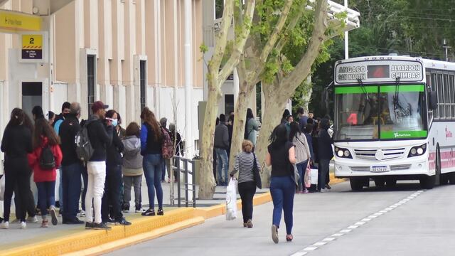 La estación de transbordo de Mitre y Aberastain.