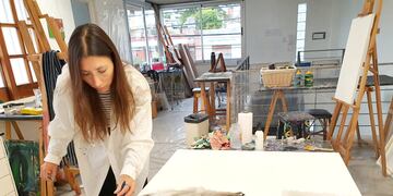 Annabella Díaz en Gap 18.
