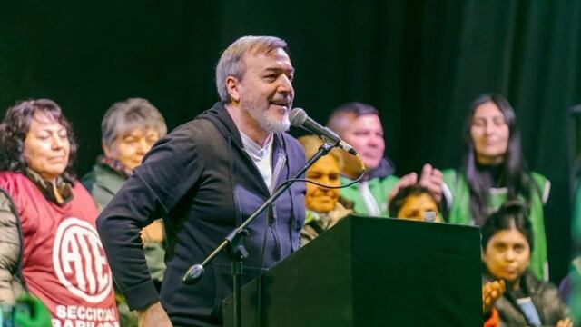 Rodolfo Aguiar, secretario general nacional de la Asociación Trabajadores del Estado (ATE).