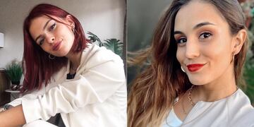 Mayra Ballesteros y Ailín Puga, dos jóvenes mendocinas diseñadoras de indumentaria.