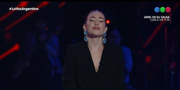 Cecilia Mirábile ganó su primera batalla en La Voz Argentina.
