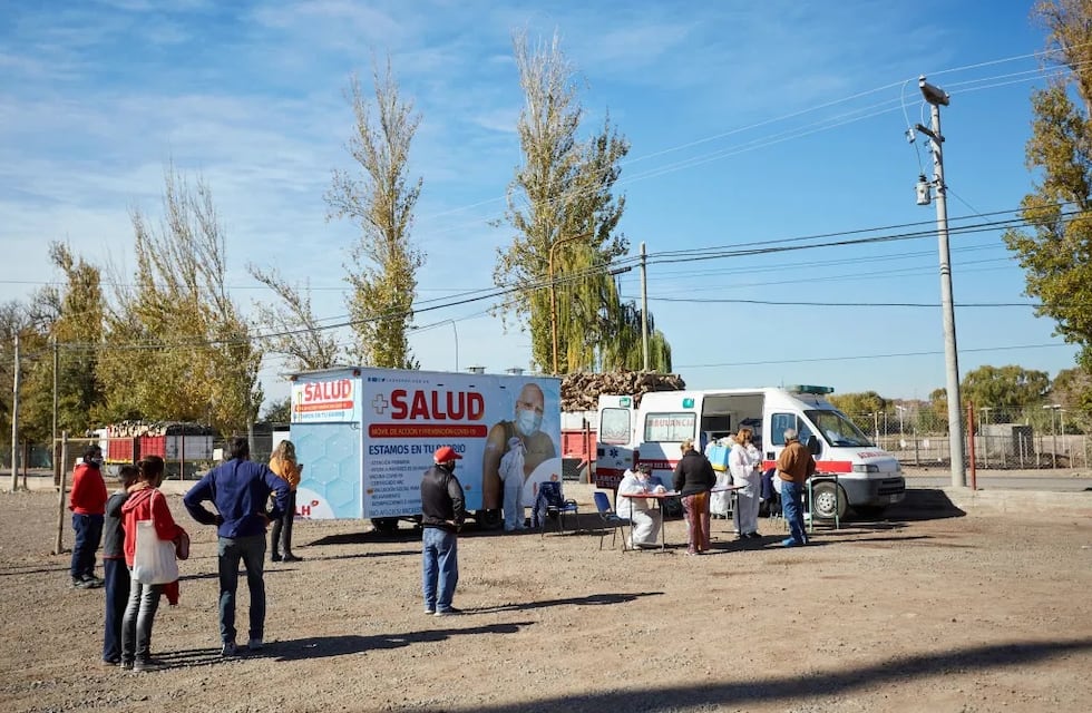 El móvil saludable de Las Heras estará hasta el viernes en la plaza departamental