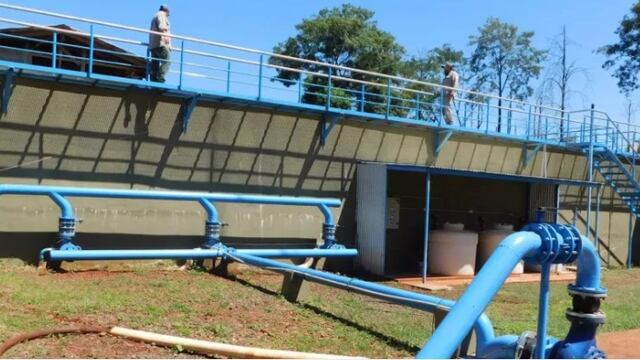 Hasta este momento, el liquido vital que llegaba a la planta, provenía de pozos perforados.
