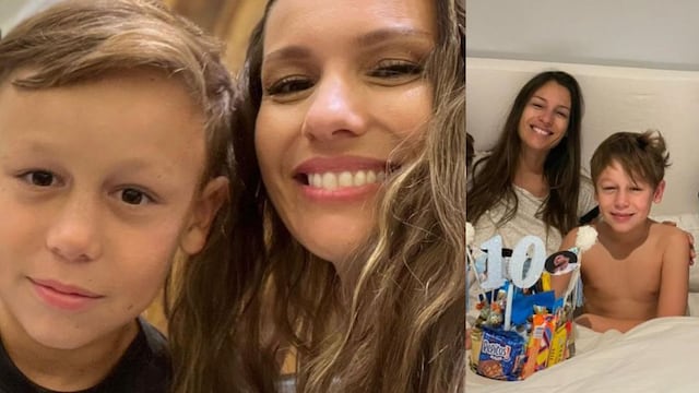 La dulce sorpresa de Pampita para su hijo por su cumpleaños.