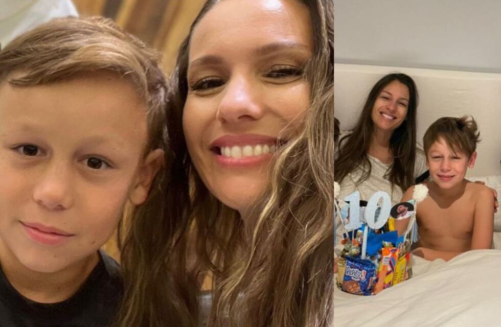 La dulce sorpresa de Pampita para su hijo Beltrán por su cumpleaños