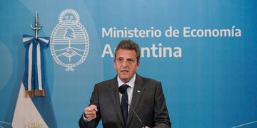 MInistro de Economía, Sergio Massa.