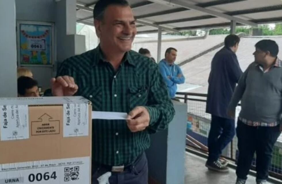 Elecciones en Misiones 2023: Isaac Lenguaza sufragó en Posadas