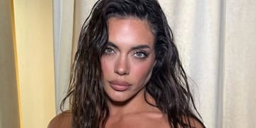 Emilia Attias se sumó a la tendencia del cuadrillé y dio cátedra de estilo con la prenda de la temporada