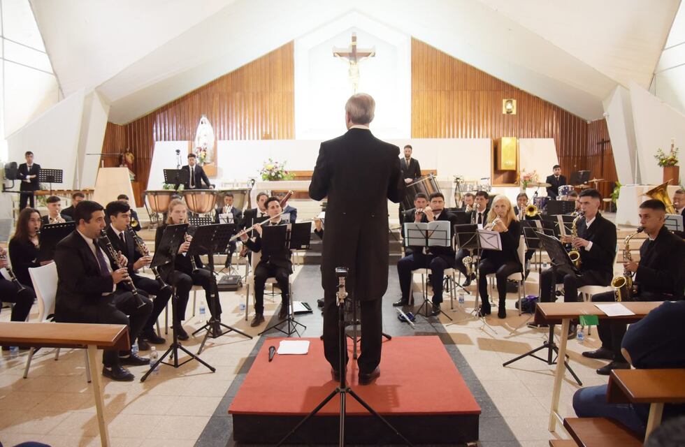 La Banda se presentó en la Iglesia Nuestra Señora de la Merced con el “Concierto Sinfónico 2021″