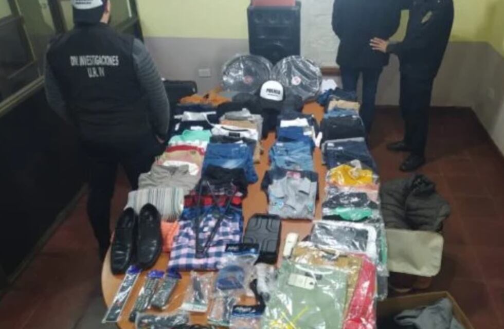 Robo en Garuhapé terminó con un individuo detenido y más de 700 artículos recuperados