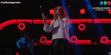 María del Rosario Escobar, la kinesióloga correntina que participa en La Voz Argentina.