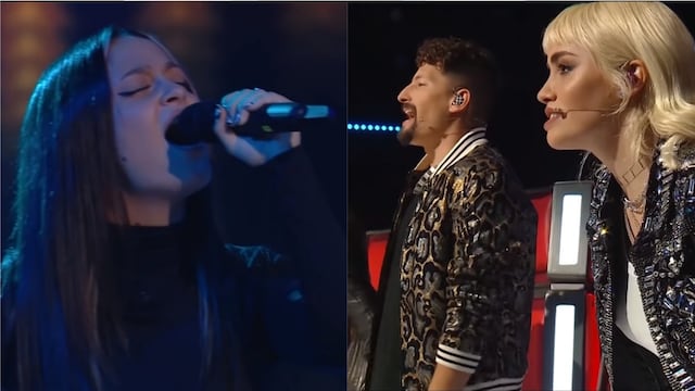 La cordobesa Eugenia Celli deslumbró a los cuatro jurados de La Voz Argentina.