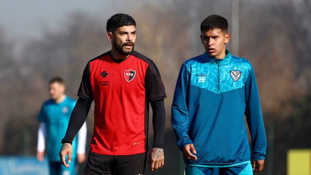 Éver Banega fue titular durante la práctica del sábado.