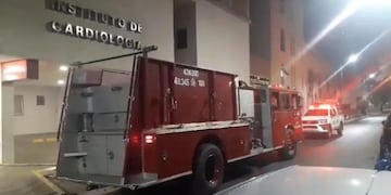El incendio en Corrientes que asustó a los vecinos.