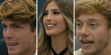 Marcos, Julieta y Nacho, los finalistas de Gran Hermano.