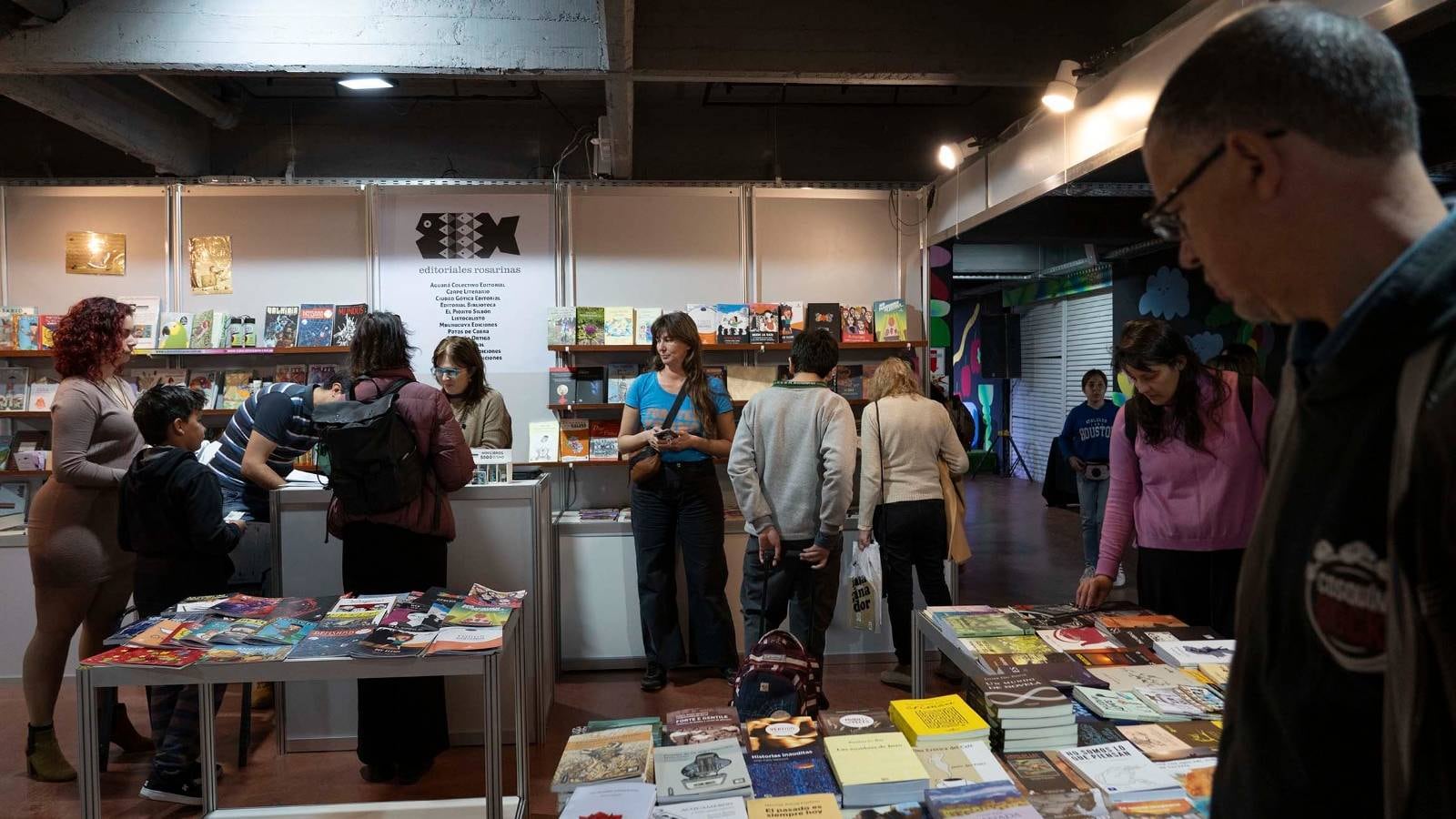 Más de 300.000 personas fueron a la Feria del Libro de Rosario en 2023.