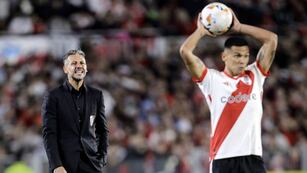 Malas noticias para Martín Demichelis porque River enfrentará a Instituto sin su goleador (Fotobaires)