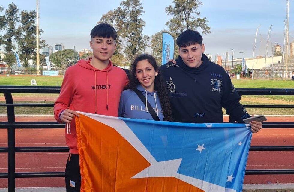 Gran actuación de la escuela Municipal de Atletismo de Ushuaia en el Nacional U18