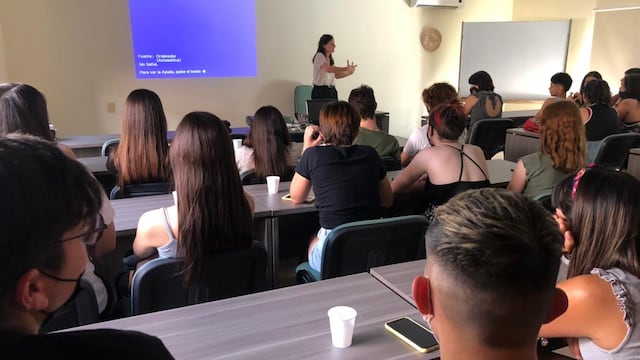 Se realizó un curso de Introducción a la Vida Universitario en Pérez (Mariana Ranea)
