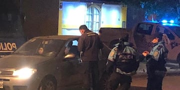 Operativo conjunto de las fuerzas de seguridad en la noche tresarroyense