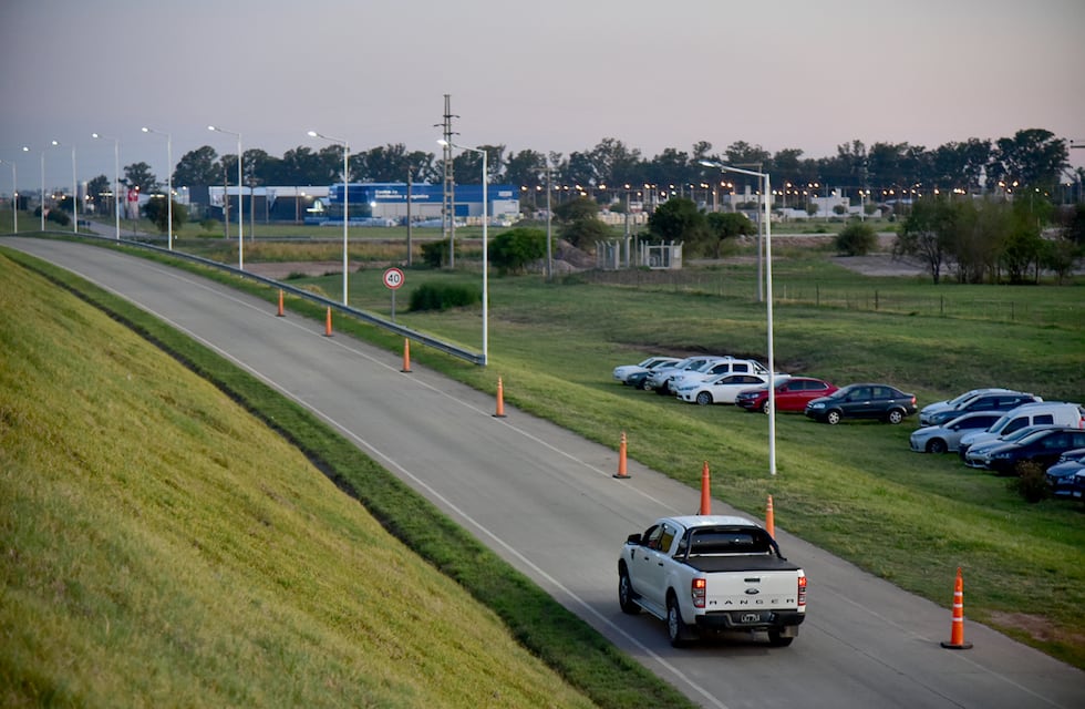 Captaron un remolino en la autopista Córdoba-Rosario: “Daba mucha impresión”