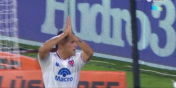 El Rulo Romero pide perdón por su gol ante Talleres. Está a préstamo en Tigre (Captura).