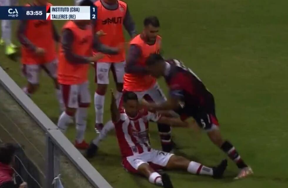 Instituto-Talleres de Remedios de Escalada: la polémica reacción de Alarcón que lo dejó fuera de juego