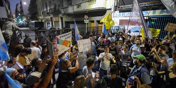 Los manifestantes autoconvocados bajo el lema "Formosa libre ya" (Foto: Clarín)