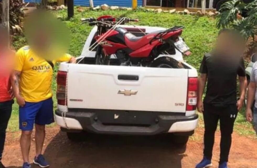 Recuperan en Puerto Piray una motocicleta robada en Iguazú