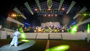 Bendición de los Frutos será en esta Vendimia 2024 en el Predio de la Virgen, en Guaymallén.
Foto: Orlando Pelichotti
