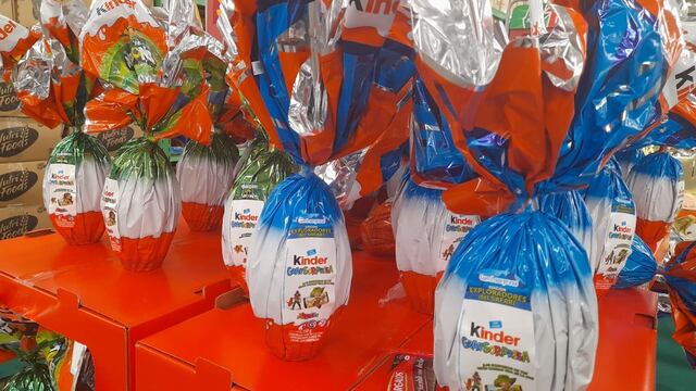 Cuánto cuestan los Huevos de Pascua Kinder en el supermercado este 2025