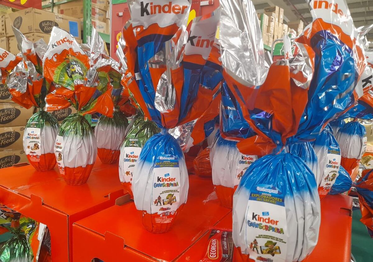 Esto es lo que trae de sorpresa cada huevo Kinder para las Pascuas de 2025