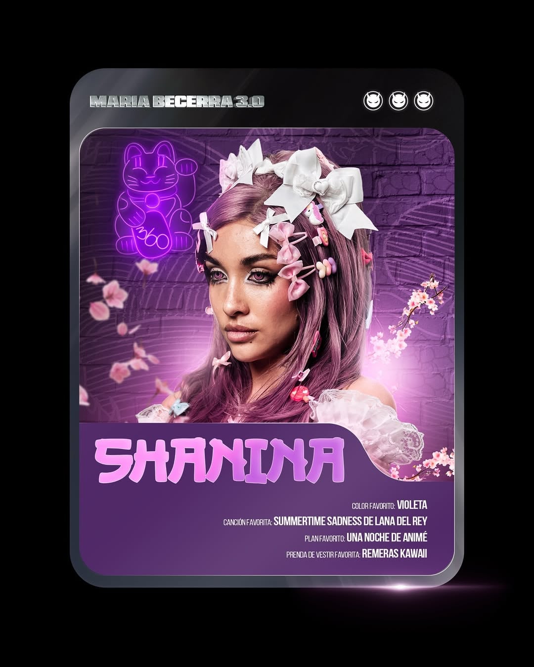 El alter ego Shanina.
