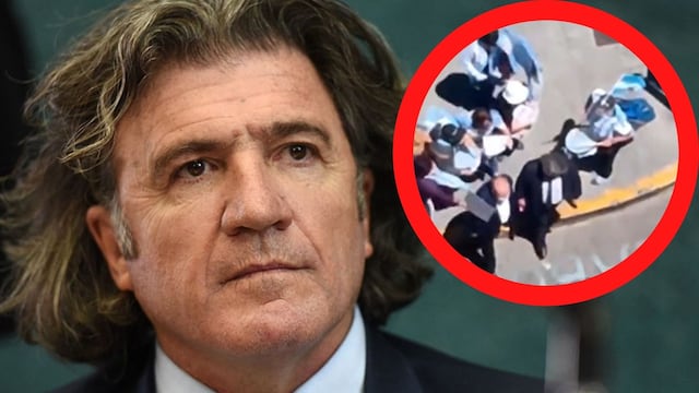 José Luis Ramón fue atacado por un grupo de militantes provida en el congreso.