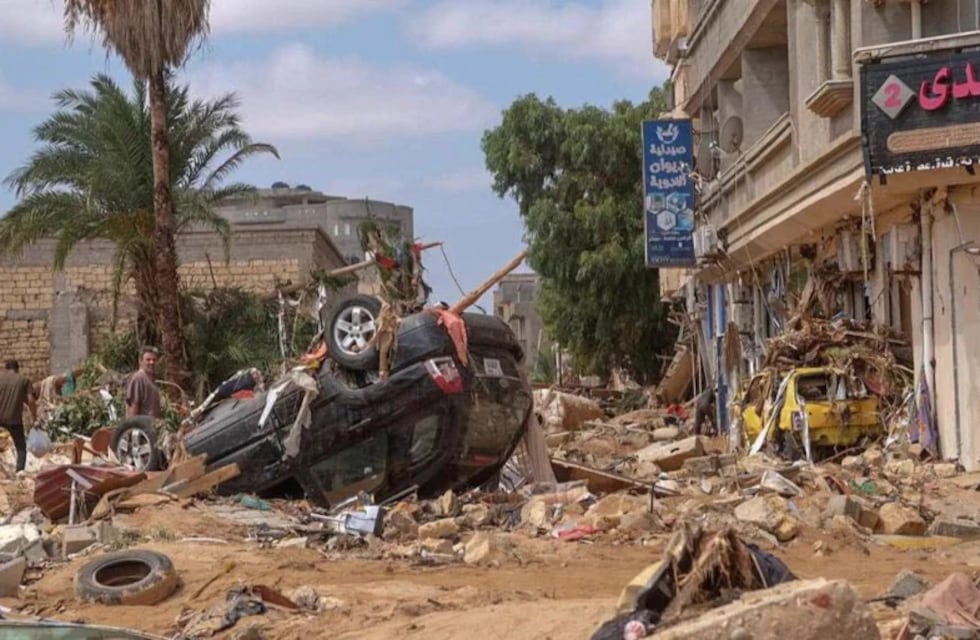 Por el ciclón en Libia, al menos unas 250.000 personas están afectadas