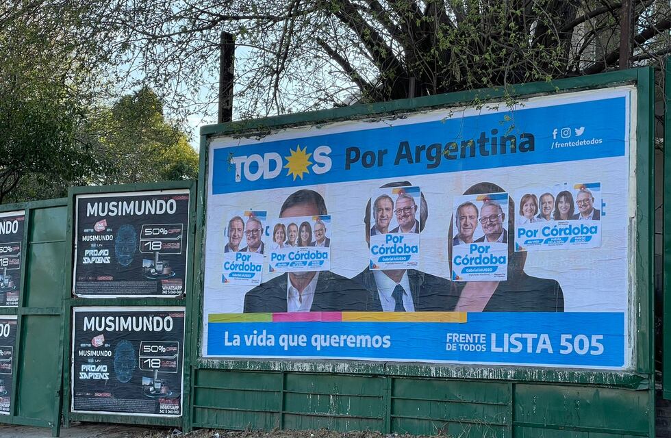 PASO Córdoba 2021: Caserio acusó a Schiaretti de boicotear su campaña de afiches