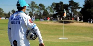 El footgolf, el nuevo juego que crece en el país con exponentes puntanos