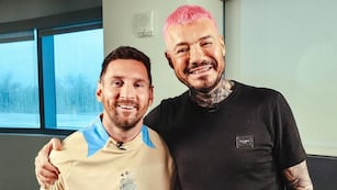 La emoción de Marcelo Tinelli tras su encuentro con Lionel Messi.