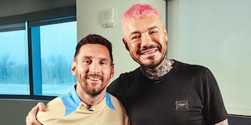 La emoción de Marcelo Tinelli tras su encuentro con Lionel Messi.