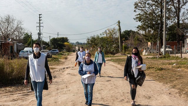 Recorrida sanitaria por barrios de Paraná